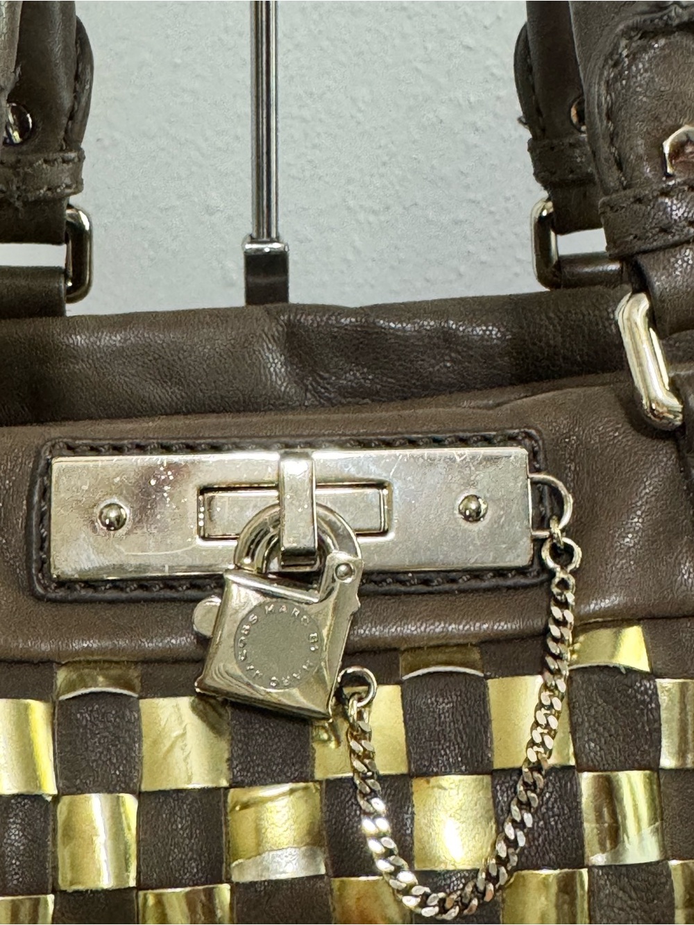Marc Jacobs Metal Check Groovee Bag - Picture 12 of 16